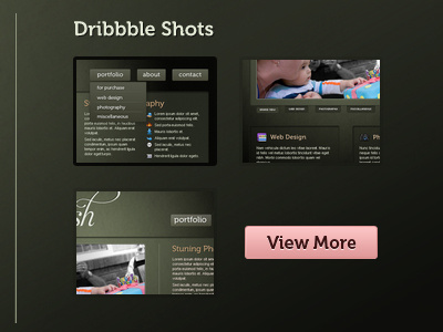 Dribbble Shots - via Half Court Shot