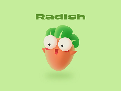 radish animation branding design icon illustration logo vector