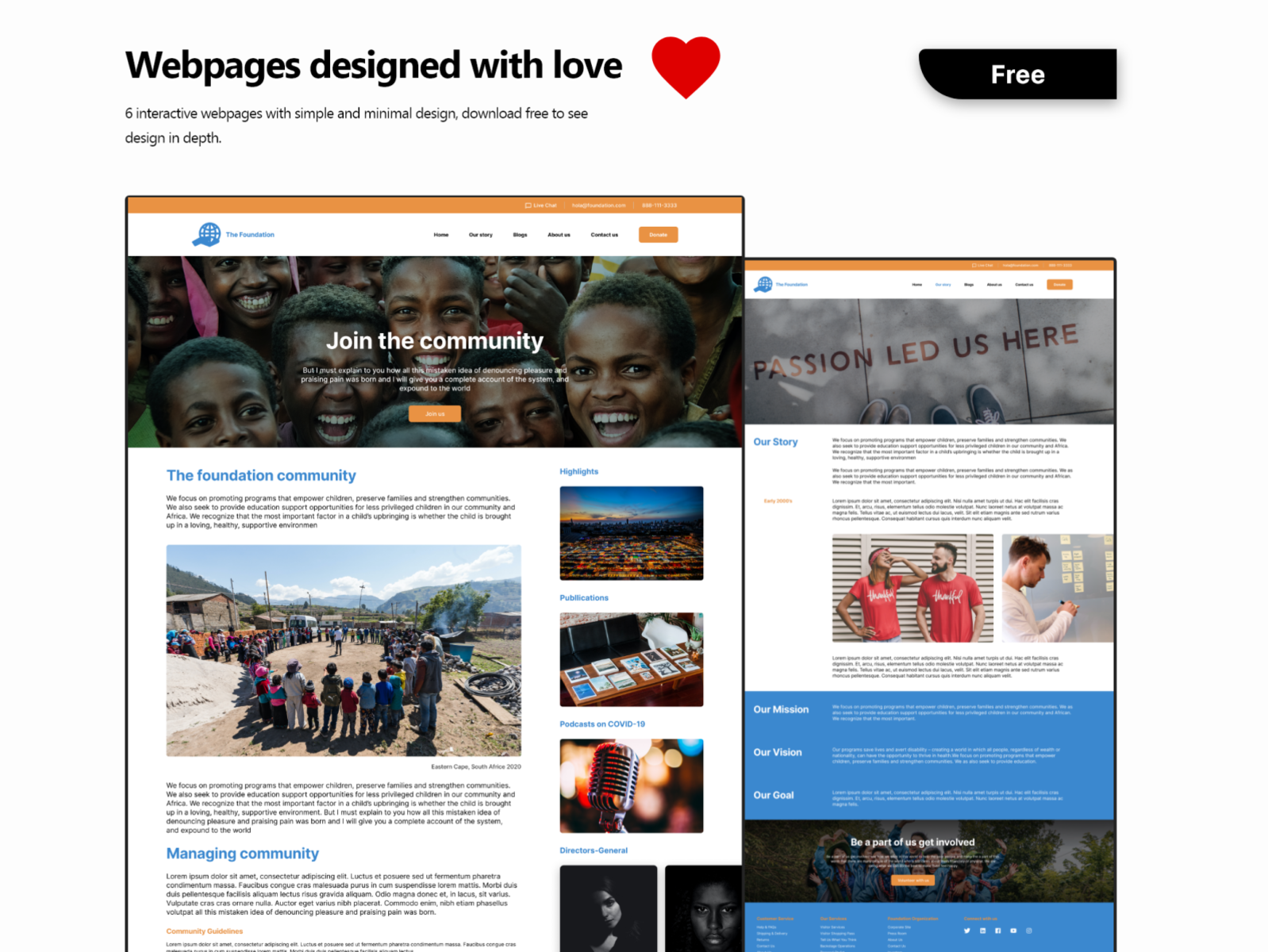 Foundation UI web design by Saqlain Ali on Dribbble