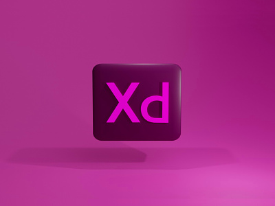 Adobe XD 3d art adobe adobexd blender brand identity branding c4d c4dart color photoshop product render webdesign