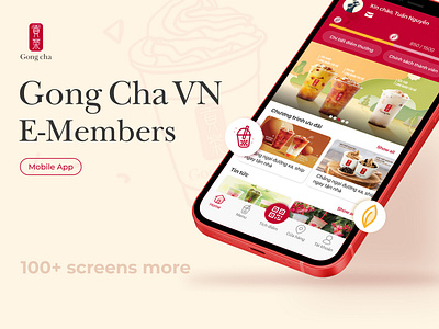 Gong cha E-Member App