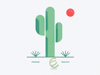 No results found cactus figma flat design green illustraion no data no results plant vector