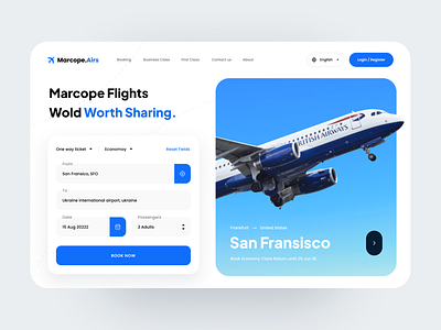 ✈️ Airlines Ticket Booking Website