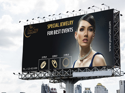Jewelry ads billbord
