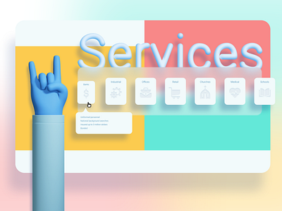 3D flat Services cleaning