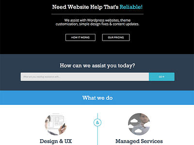 QuickFixr - Wordpress support service stripe checkout ui ux web design wordpress