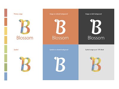 Blossom identity design