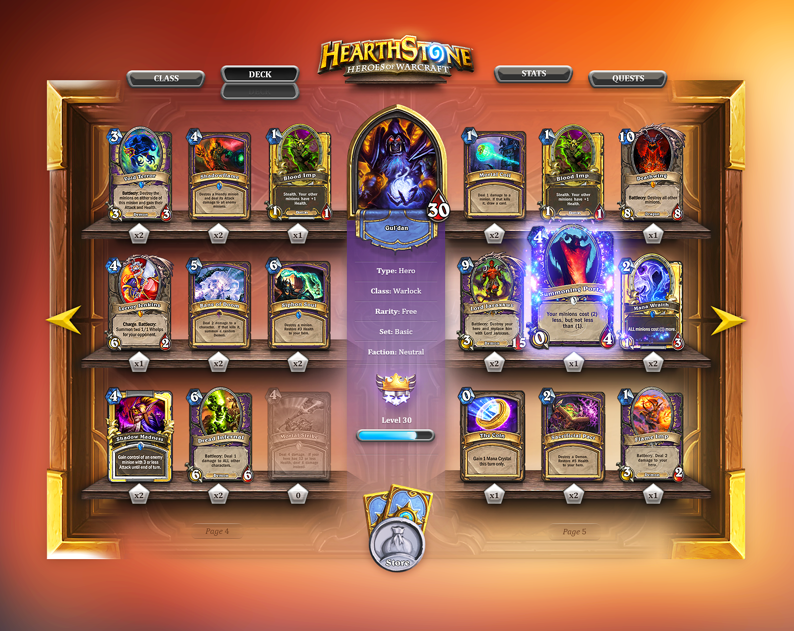 hearthstone deck