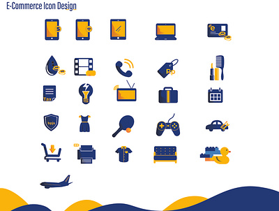 E-Commerce Icon Pack bussines ecommerce icon set