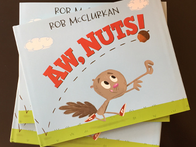 Aw, Nuts! acorn aw book childrens book illustration nuts! squirrel