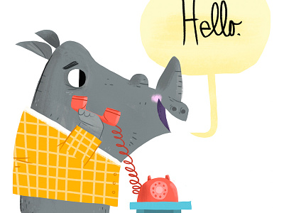 Rhino On Phone