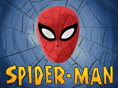 Friendly Neighborhood Spider-Man cartoon comic illustration spider man spiderman superhero