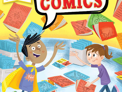 The colorful Story of Comics