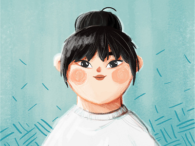 my avatar asian asian girl avatar avatar design character character animation character design characterdesign girl illustration illustration art illustrator vector