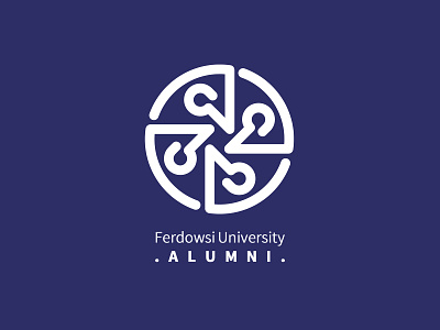 Ferdowsi Alumni alumni branding flat design graphic graphic design graphic designer graphicdesign logo logo design logo designer logodesign minimal minimal logo minimalist logo modern logo university vector