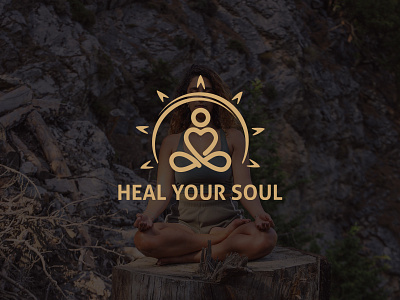 Heal Your Soul animation calm design designer feminine graphic graphic design graphics health logo logo animation logo design logo motion meditation motion design motion graphic motiongraphic motiongraphics soul yoga