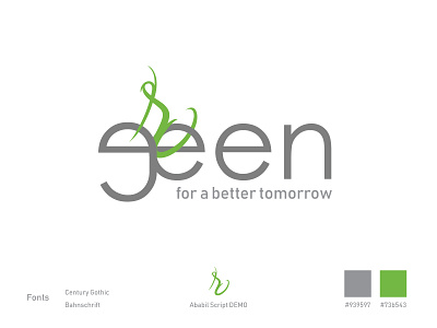 Go green branding design icon illustration illustrator lettering logo type typography vector