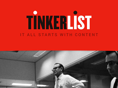 TinkerList Branding Logo branding identity logo red tinkerlist