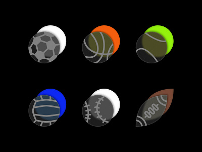 Sports Badge Glassmorphicon glassmorphism graphic design icon set iconography olympic sports ui