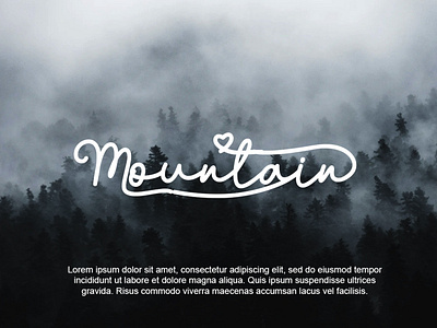 Mountain ||  Longhoney Font