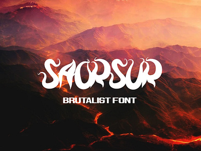 SAORSUR FONT