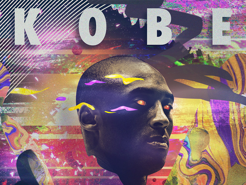 One of the Greatest Of All Time los angeles lakers kobe bryant kobe photoshop graphic design design