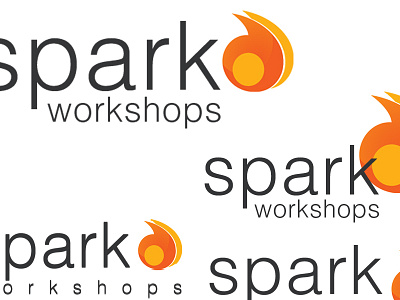 Spark Workshops Logo Workup branding logo