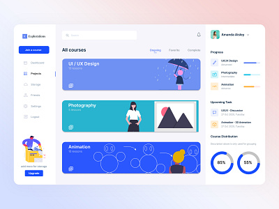 Dashboard Web Design