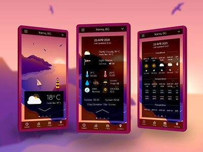 Weather App Design