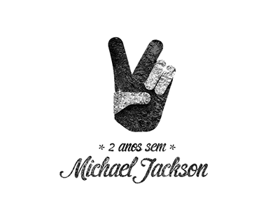 2 anos sem Michael Jackson board bradocast design frame ilustration jackson logo michael motion multishow style