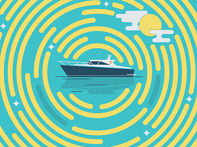 10 Mandamentos da Marinha board frame ilustration marine motion sea style