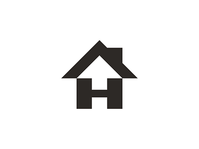 High Home Monogram dribbble home logo house logo isotype logo logo designer logodesign logotipo logotype monogram