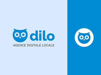dilo logo animal logo corporate logo digital agency logo graphic design logo minimal logo owl