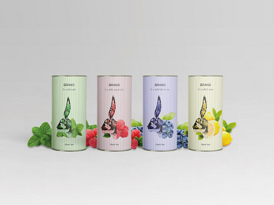 Branding of tea packaging