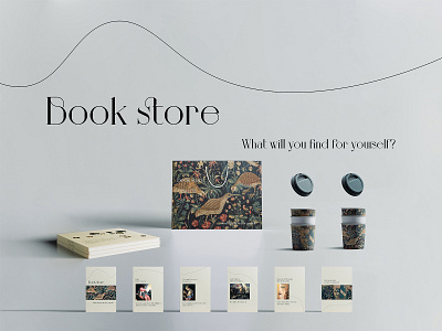 Brand identity for Book store bad design brand identity branding design graphic design identity logo packaging postcard design typography visual identity