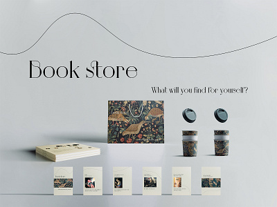 Brand identity for Book store