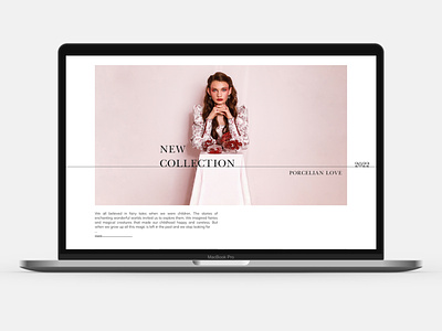 Web design project for women's clothing store La Musa figma mobile app ui ui design user interface ux design web design website