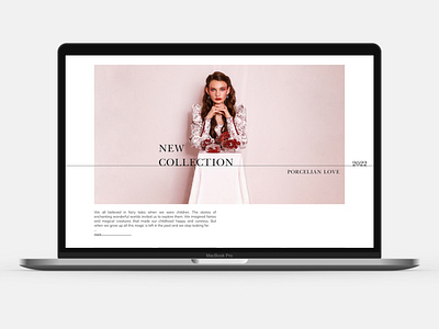 Web design project for women's clothing store La Musa