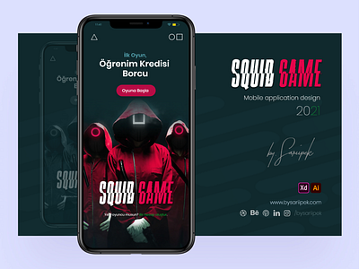 Squid Game mobile application