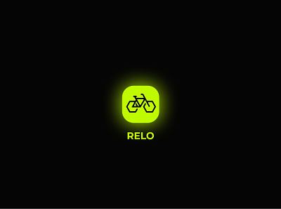RELO app design bike bycicle mobile design rent ui ux