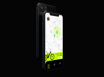 RELO bike bycicle mobile apps mobile design mobile ui rent ux