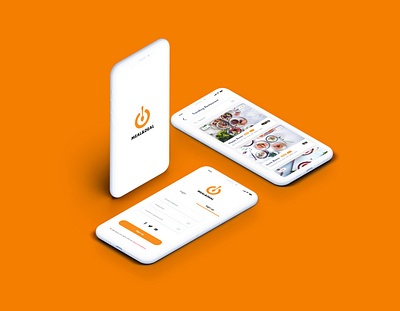 Meal&Deal app design branding food mobile ui ux