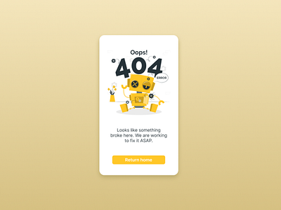 404 Error Page