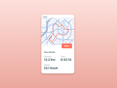 Location Tracker app design design mobile app ui ux