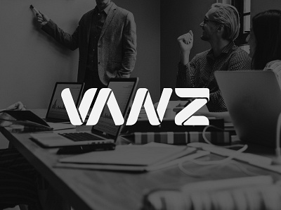 VANZ Digital | Logo design illustration logo minimal typography