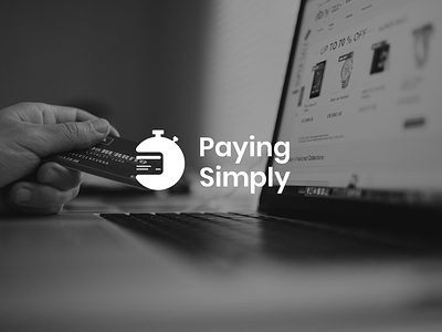 Paying Simply | Logo branding design flat icon illustration logo minimal vector