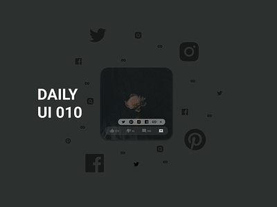 Daily UI challenge- Social Share