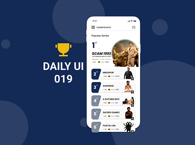 Daily UI 019 - Leaderboard daily 100 daily 100 challenge daily ui daily ui 019 daily ui challenge daily100challenge dailyui dailyuichallenge design ui ux