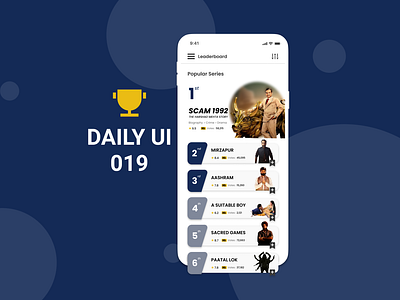 Daily UI 019 - Leaderboard