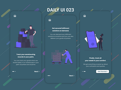 Daily UI 023 - Onboarding pages daily 100 daily 100 challenge daily ui daily ui 023 daily ui challenge daily100challenge dailyui dailyuichallenge design ui ux